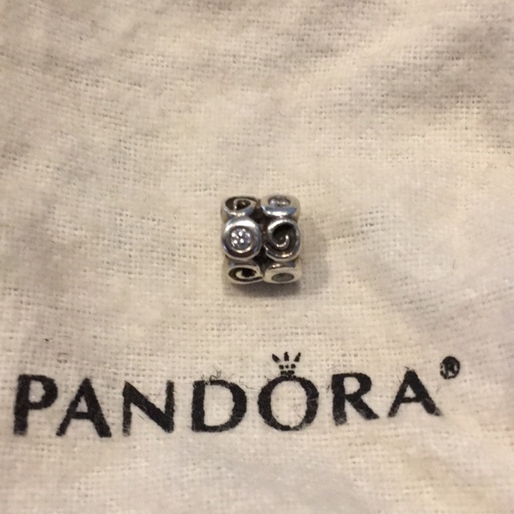 Pandora Jewelry - Authentic Pandora Fantasy Swirl Charm *Retired*